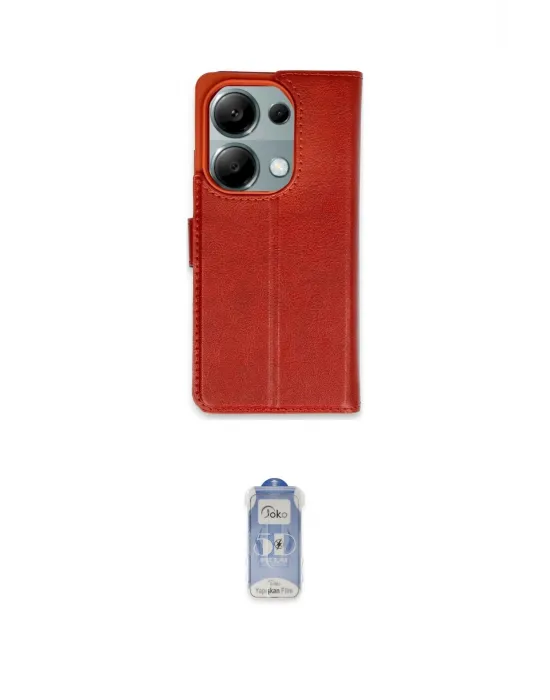 ieg™ Redmi Note 13 Pro 4G Kılıf Siluet Işık Serisi - Siyah Joko Magic 5D Cam
