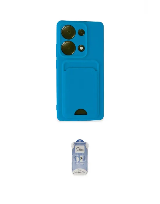 ieg™ Redmi Note 13 Pro 4G Kılıf Vadi Çizgi Prime - Siyah Joko Magic 5D Cam