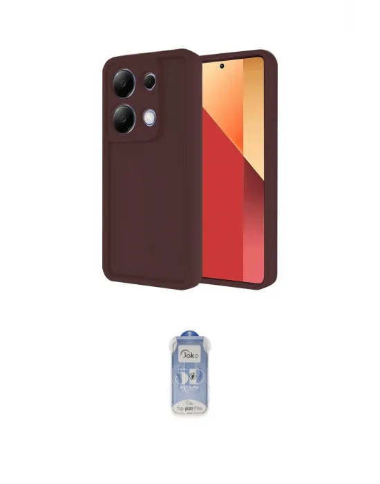 ieg™ Redmi Note 13 Pro 4G Kılıf Yankı Yansıma Özel Seri - Siyah Joko Magic 5D Cam