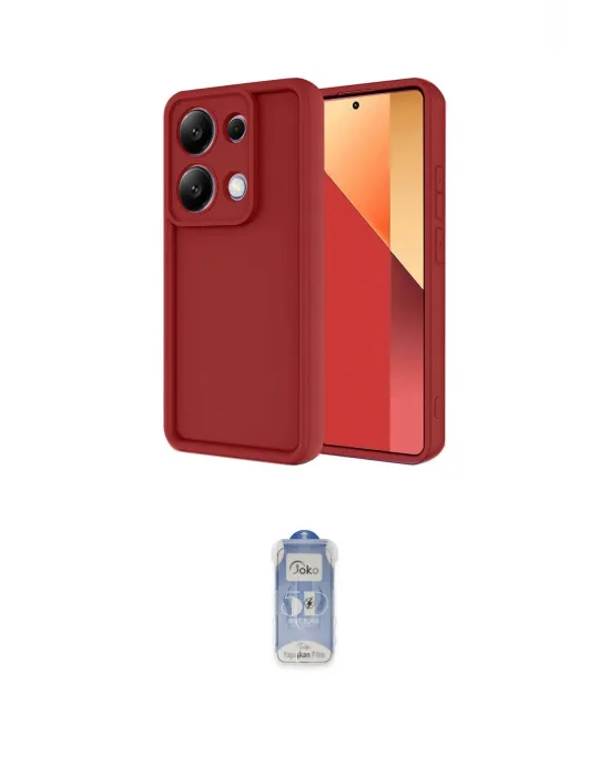 ieg™ Redmi Note 13 Pro 4G Kılıf Yankı Yansıma Özel Seri - Siyah Joko Magic 5D Cam