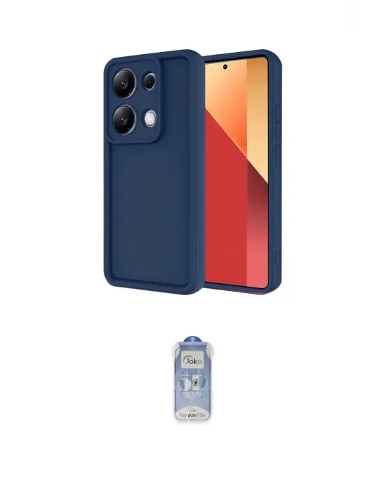 ieg™ Redmi Note 13 Pro 4G Kılıf Yankı Yansıma Özel Seri - Siyah Joko Magic 5D Cam