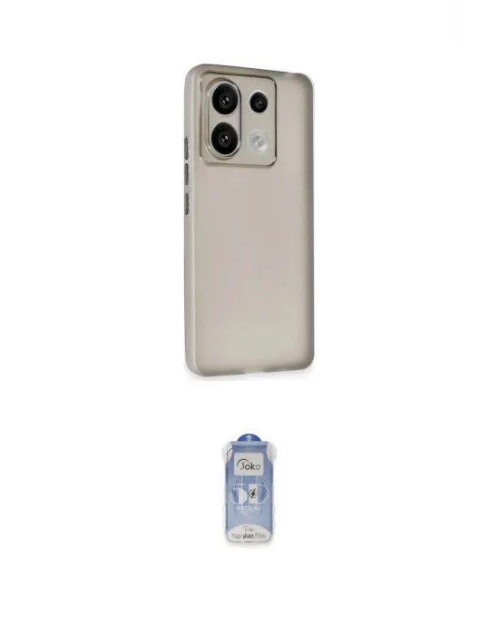 ieg™ Redmi Note 13 Pro 5G Kılıf Atlas Minimal Prime - Siyah Joko Magic 5D Cam