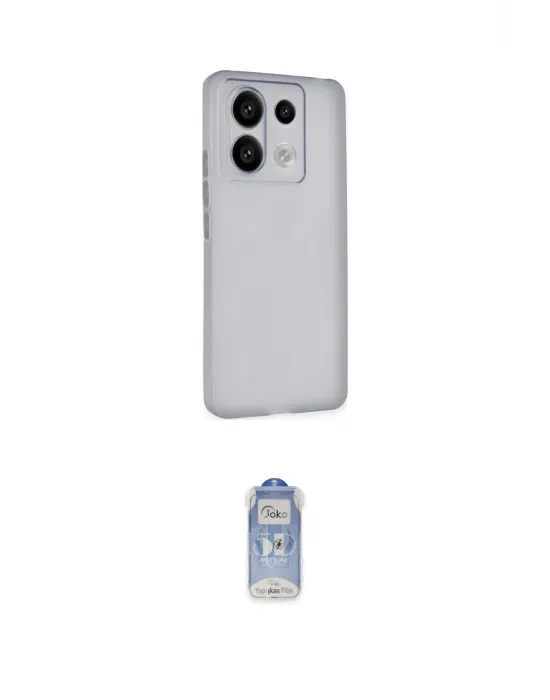 ieg™ Redmi Note 13 Pro 5G Kılıf Atlas Minimal Prime - Siyah Joko Magic 5D Cam