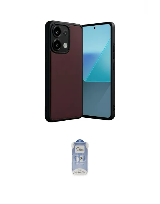 ieg™ Redmi Note 13 Pro 5G Kılıf Kıvılcım Işık Serisi - Siyah Joko Magic 5D Cam