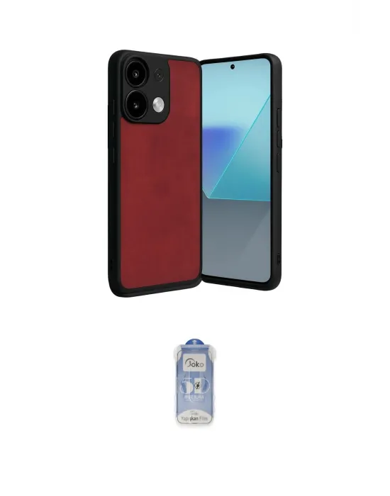 ieg™ Redmi Note 13 Pro 5G Kılıf Kıvılcım Işık Serisi - Siyah Joko Magic 5D Cam