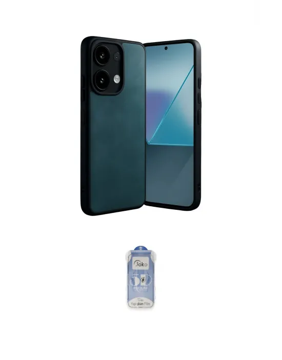 ieg™ Redmi Note 13 Pro 5G Kılıf Kıvılcım Işık Serisi - Siyah Joko Magic 5D Cam
