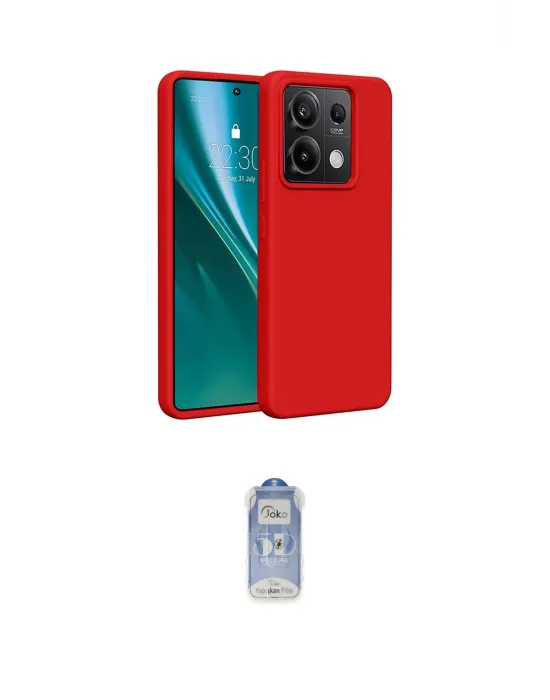ieg™ Redmi Note 13 Pro 5G Kılıf Kozmos Yansıma Özel Seri - Siyah Joko Magic 5D Cam