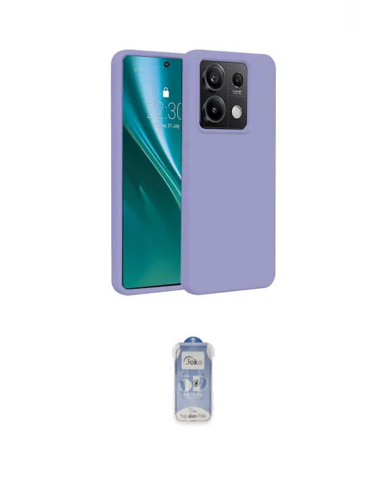 ieg™ Redmi Note 13 Pro 5G Kılıf Kozmos Yansıma Özel Seri - Siyah Joko Magic 5D Cam