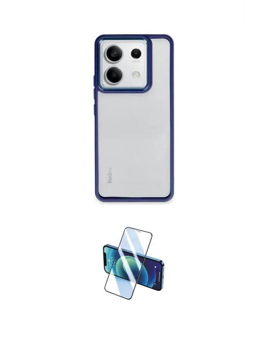 ieg™ Redmi Note 13 Pro 5G Kılıf Nova Işık Serisi - Siyah 3D Antistatik Seramik Nano Ekran Koruyucu