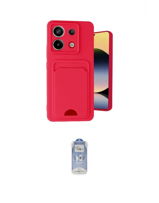 ieg™ Redmi Note 13 Pro 5G Kılıf Vadi Çizgi Prime - Siyah Joko Magic 5D Cam