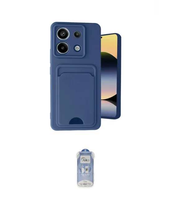 ieg™ Redmi Note 13 Pro 5G Kılıf Vadi Çizgi Prime - Siyah Joko Magic 5D Cam