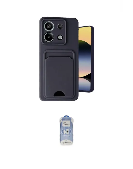 ieg™ Redmi Note 13 Pro 5G Kılıf Vadi Çizgi Prime - Siyah Joko Magic 5D Cam