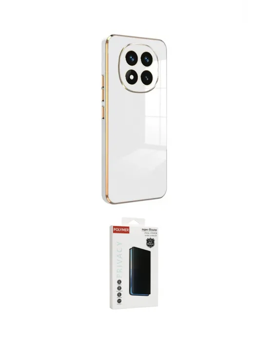 ieg™ Redmi Note 14 Pro 4G Kılıf Yankı Serisi - Şeffaf Hayalet Polymer Nano Ekran Koruyucu