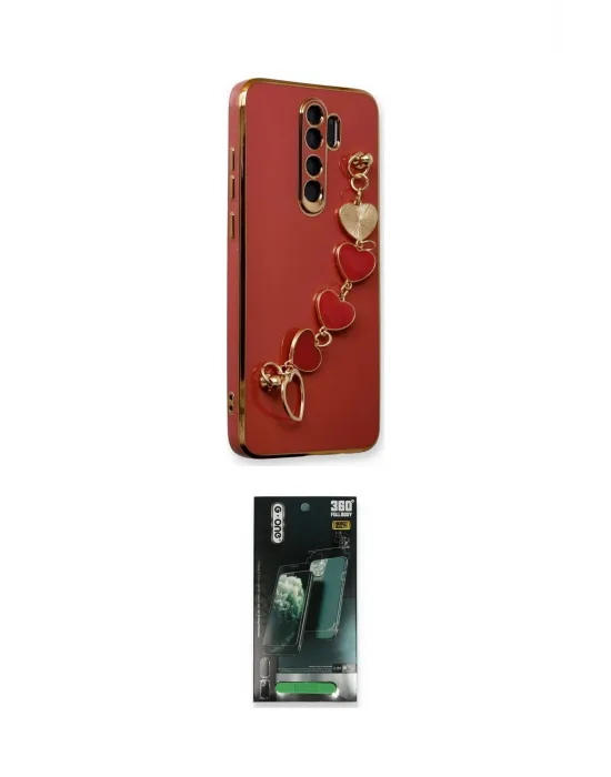ieg™ Redmi Note 8 Pro Kılıf Nova Işık Prime - Şeffaf 360 Full Body Arka Koruyucu