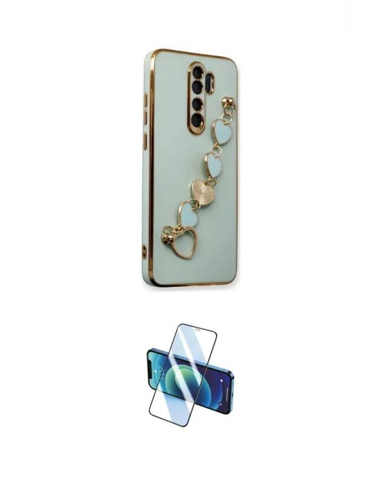 ieg™ Redmi Note 8 Pro Kılıf Nova Işık Prime - Siyah 3D Antistatik Cam Ekran Koruyucu