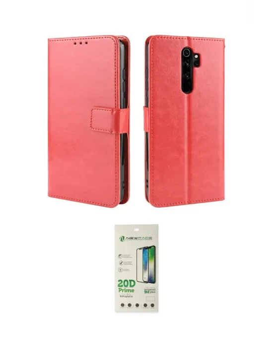 ieg™ Redmi Note 8 Pro Kılıf Siluet Işık Serisi - Siyah 20D Premium Cam Ekran Koruyucu