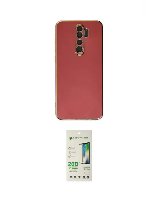 ieg™ Redmi Note 8 Pro Kılıf Yankı Serisi - Siyah 20D Premium Cam Ekran Koruyucu