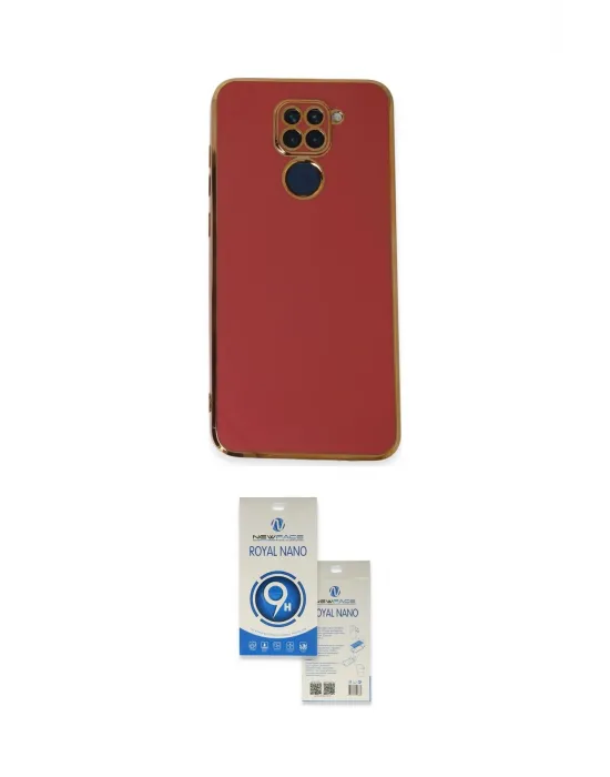 ieg™ Redmi Note 9 Kılıf Yankı Serisi - Şeffaf Royal Nano Ekran Koruyucu