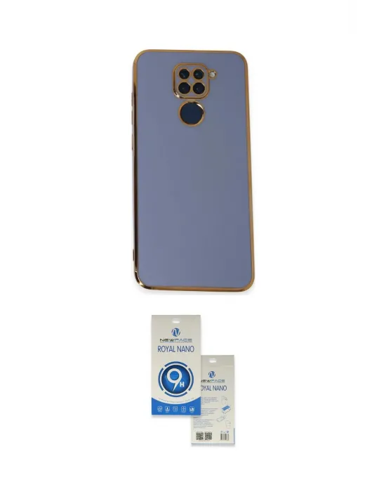 ieg™ Redmi Note 9 Kılıf Yankı Serisi - Şeffaf Royal Nano Ekran Koruyucu