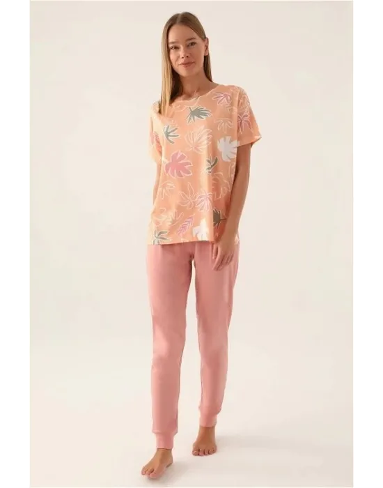 ieg™ RolyPoly 3386-S Kadın Kısa Kol Pijama Takımı