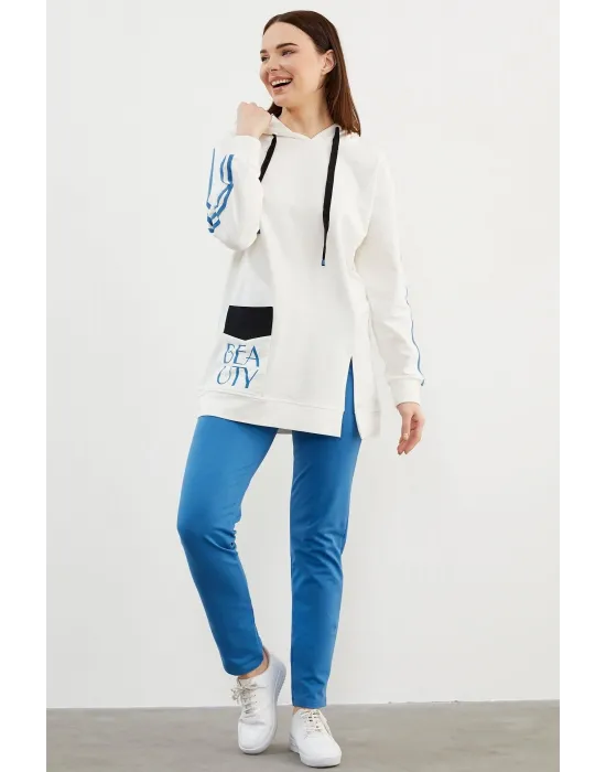 ieg™ Sementa 76137 Kapüşonlu Oversize Eşofman Takım
