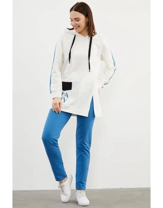ieg™ Sementa 76137 Kapüşonlu Oversize Eşofman Takım