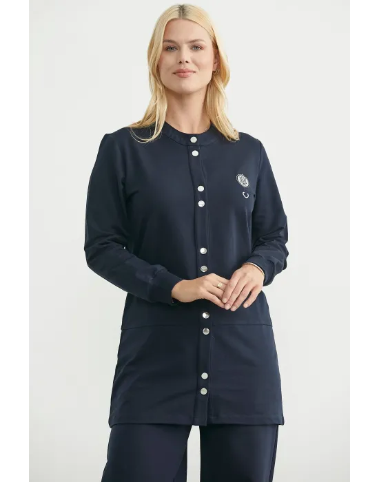 ieg™ Sementa 76510 Çıtçıtlı Tunik Boy Eşofman Takım