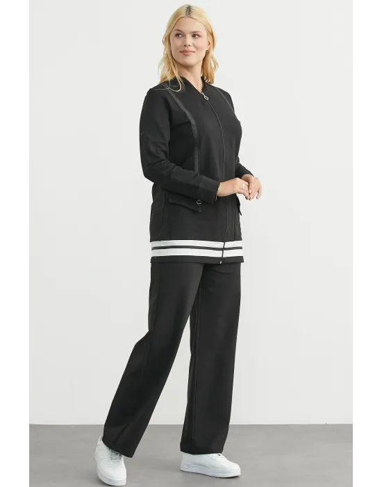 ieg™ Sementa 76511 Tam Fermuarlı Tunik Eşofman Takım