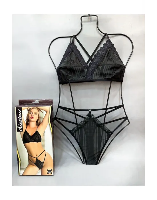 ieg™ Siyah Bralet Sütyen Takım - B863