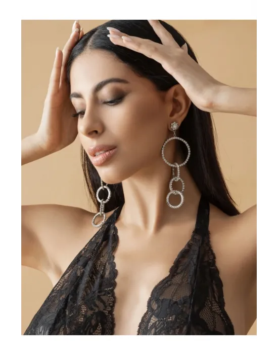 ieg™ Siyah Dantelli Fantezi Bodysuit - 857