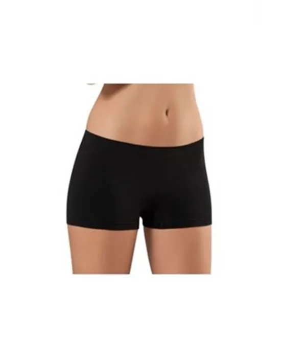 ieg™ Siyah Dikişsiz Kadın Boxer Korse - 700