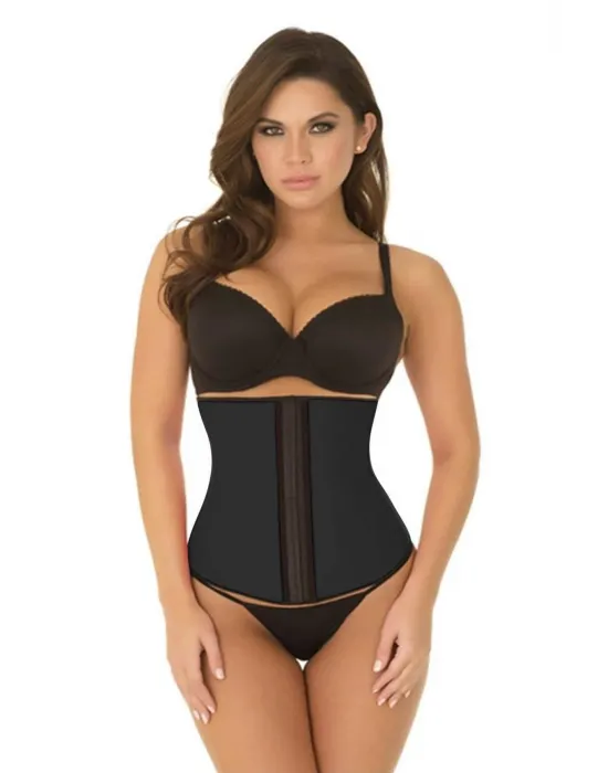 ieg™ Siyah MI 9161 Terletici Agraflı Bel Korse