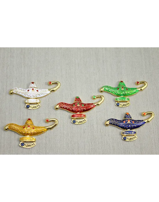 Swarovski Taşlı Alaaddinin Sihirli Lambası Magnet