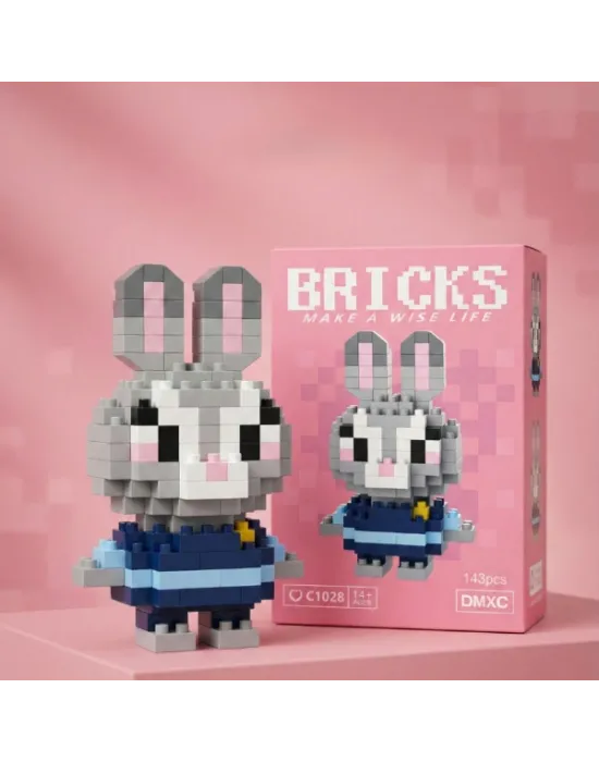 Zootropolis Judy Hopps Mini Tavşan Lego Figürü