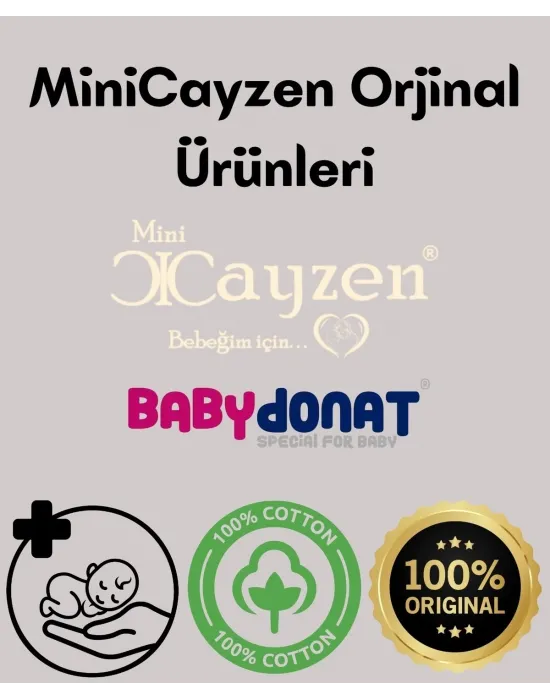 iegiyim™ Bahar Çiçekleri Desenli Bandanalı Kız Bebek Romper