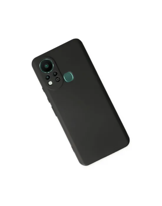 İnfinix Hot 11s Kılıf First Silikon - Siyah