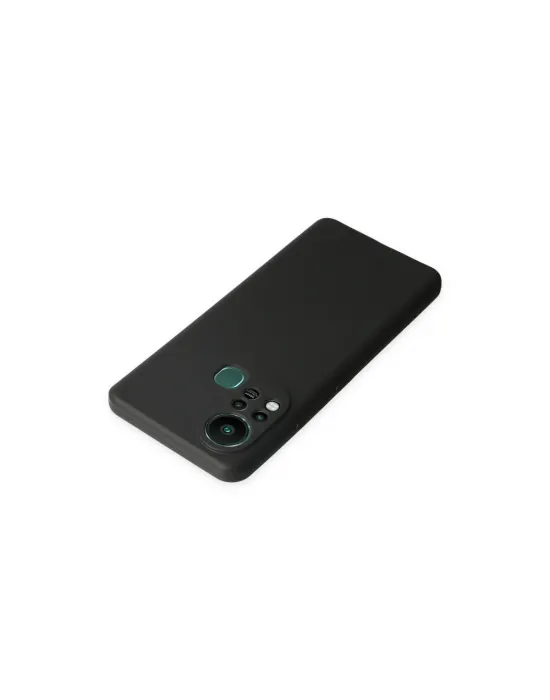 İnfinix Hot 11s Kılıf First Silikon - Siyah