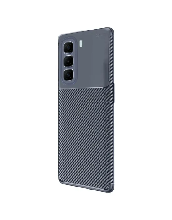 İnfinix Hot 50 Pro Plus 4g Auto Focus Karbon Kapak - Lacivert