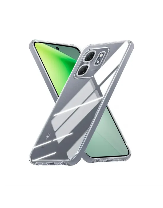 İnfinix Smart 9 Kılıf Lüx Şeffaf Silikon