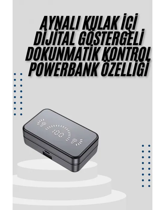 İos Android Uyumlu Bluetooth Kulaklık Kablosuz Kulaklık Yüksek Basslı
