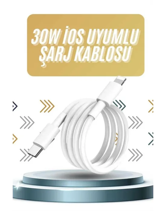 Ios Tüm Serilerle Uyumlu 30w Hızlı Şarj Aleti 11 12 13 14/pro Max Mini Plus