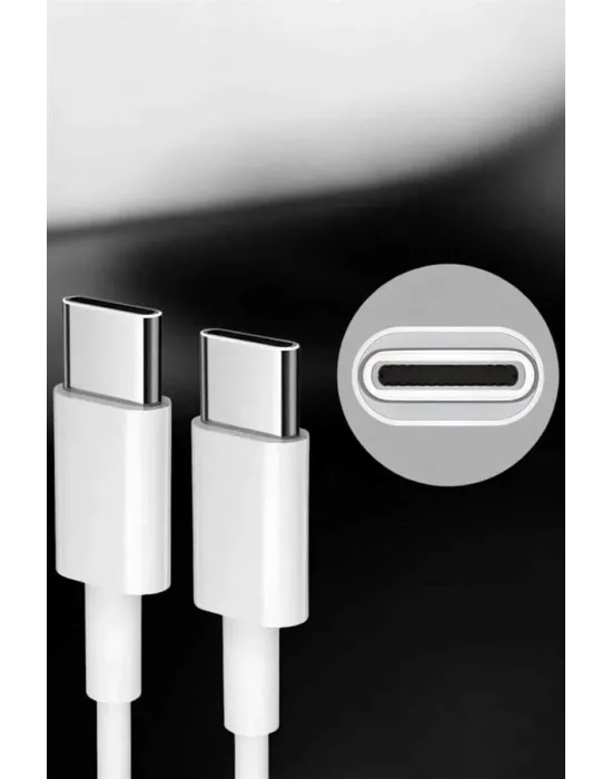 İos Uyumlu Type-c Girişli Hızlı Şarj 15/15 Pro Max Adaptör Ve Kablosu
