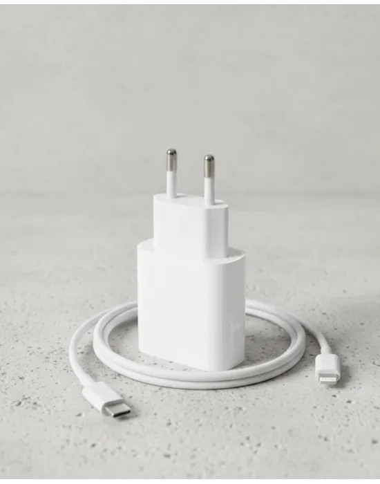 İphone 14 13 12 11 Xr Xs Max 20w Lightning Şarj Adaptörü Kablo Dahil