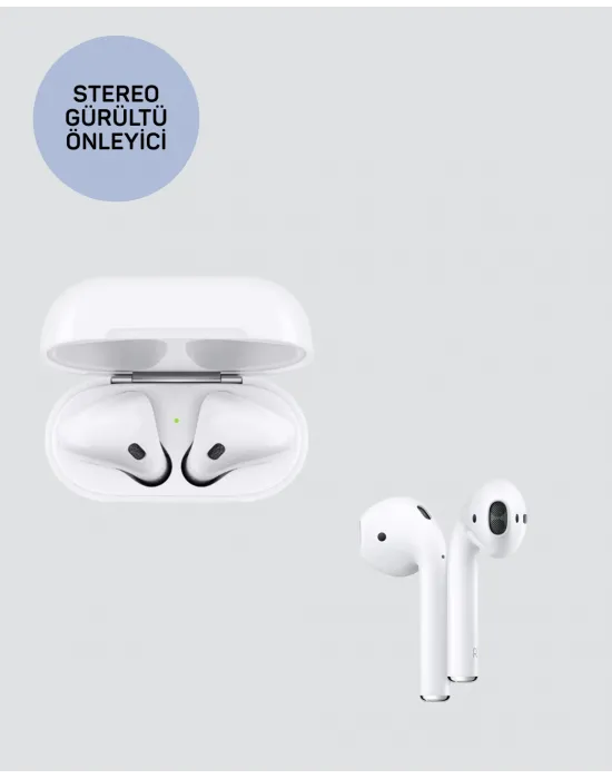 İphone Modelleriyle Uyumlu Bluetooth Kulaklık Gürültü Önleme Özellikli
