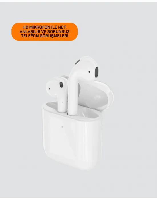 İphone Pro Ve Pro Max Uyumlu Tws Bluetooth Kulaklık Gürültü Engelleyici