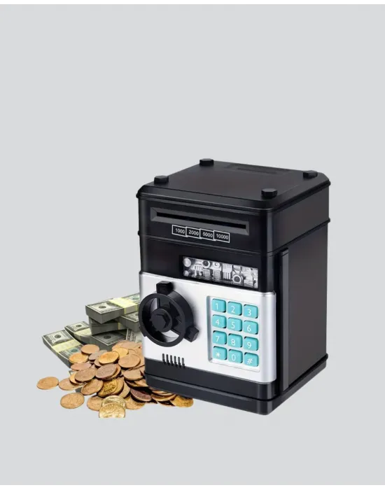 Işıklı Sesli Şifreli Atm Görünümlü Kasa Kumbara