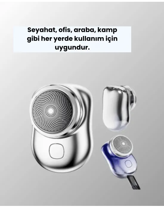 Islak-kuru Kullanımlı Suya Dayanıklı Mini Tıraş Cihazı