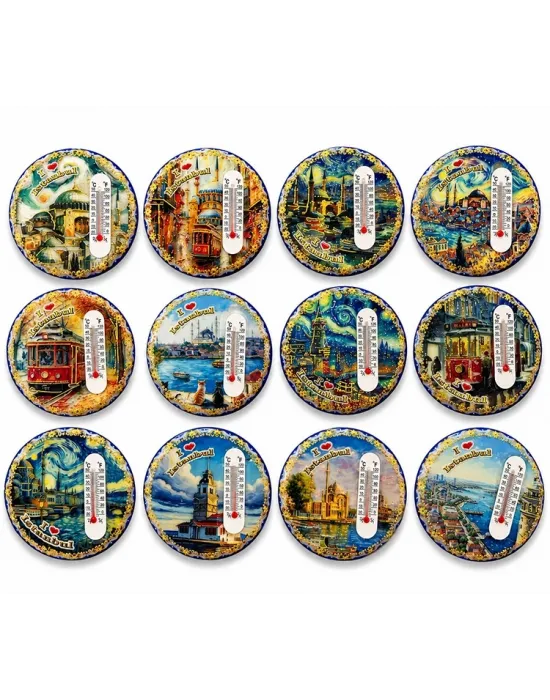 İstanbul Temalı Buzdolapı Süsü Magnet Alk5405