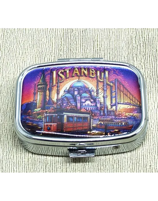 İstanbul Temalı İlaç Kutusu Alk4369