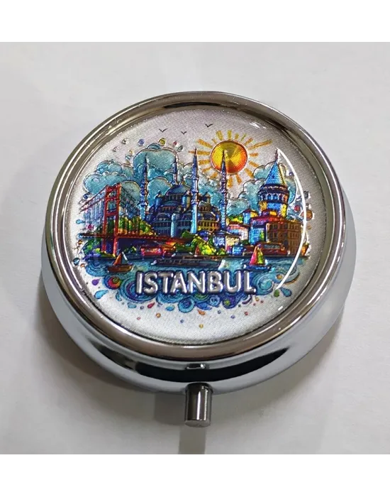 İstanbul Temalı İlaç Kutusu Alk4376